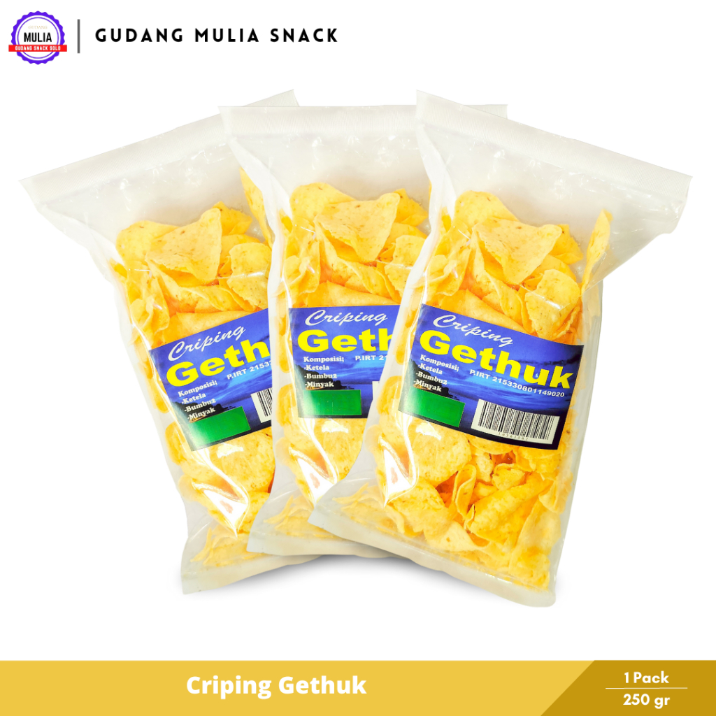 

Criping Gethuk | Keripik Gethuk 250 GR