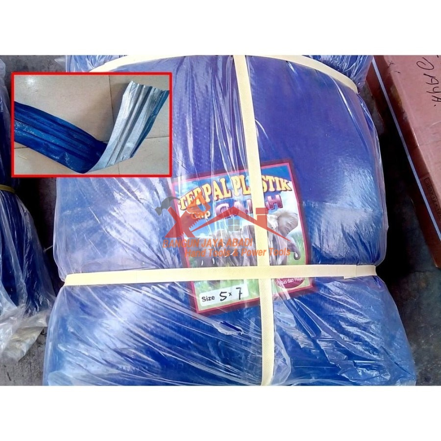 TERPAL PLASTIK/TERPAL A3/TERPAL TENDA/TERPAL JADI 3x3 BJA