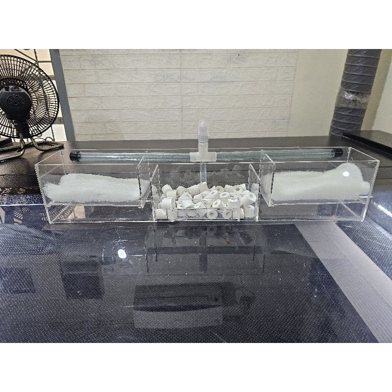 Filter Aquarium Akrilik waterfall air mancur