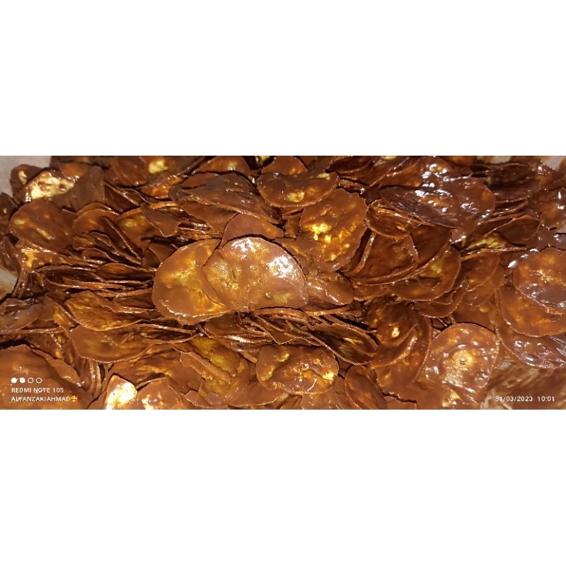 

kripik pisang coklat