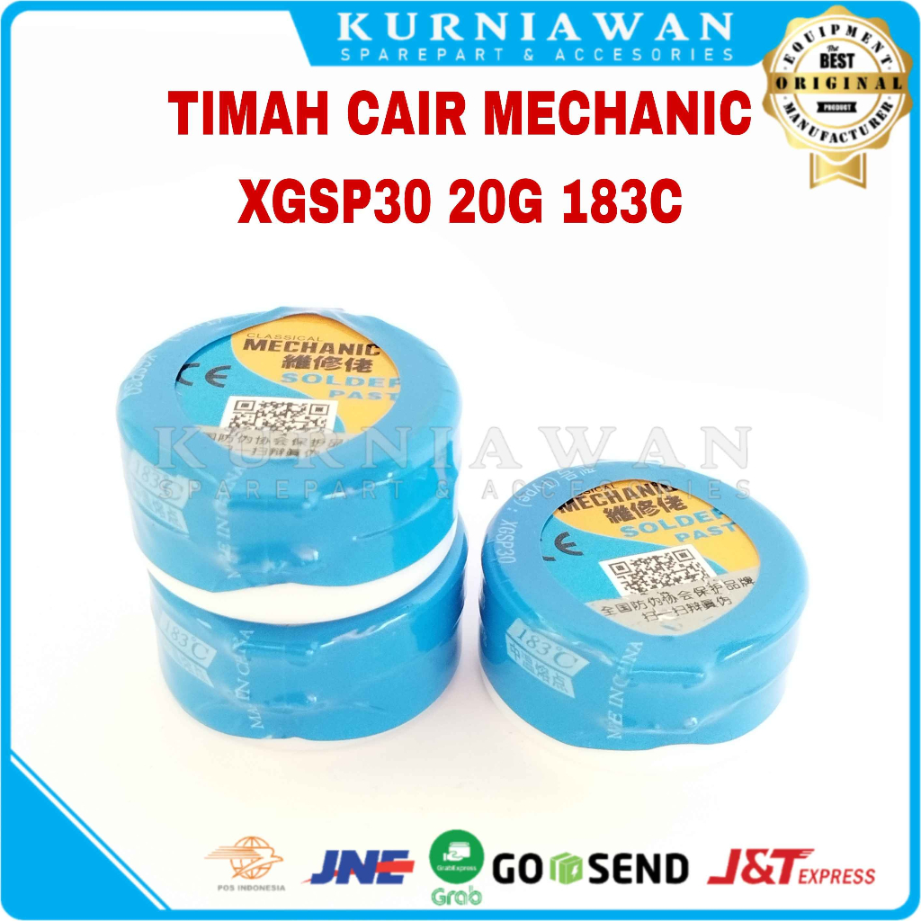 Timah Cair Mechanic Pasta Solder XGSP30 20g 183c