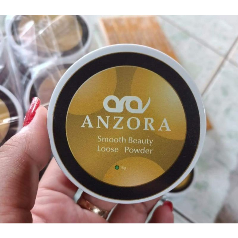 Smooth Beauty - Bedak Lose Powder Anzora - Bedak tabur Anzora