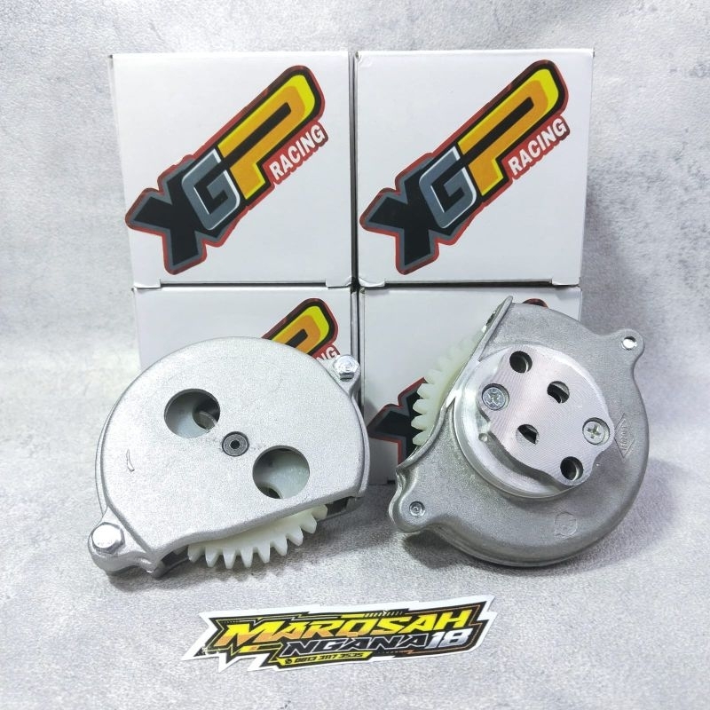 GIGI POMPA OLI MODIF FU 37T 35T XGP TIGER GL PRO MEGAPRO POMPA OLI SET MARQSAH RACING