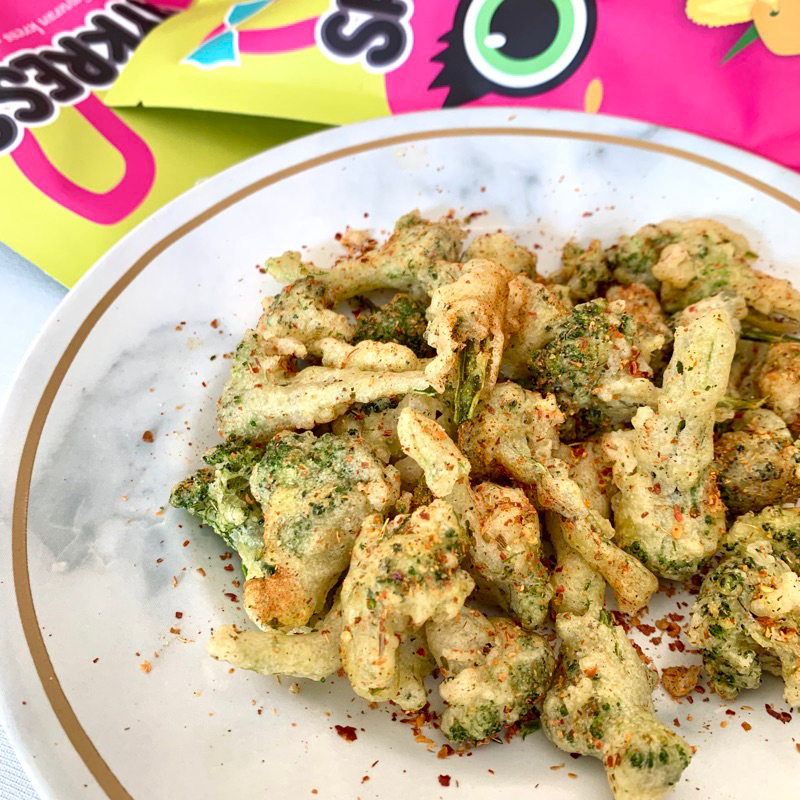 

Maknyuss1 Saykress Snack Keripik Sayur Brokoli Pedas 80 Gr