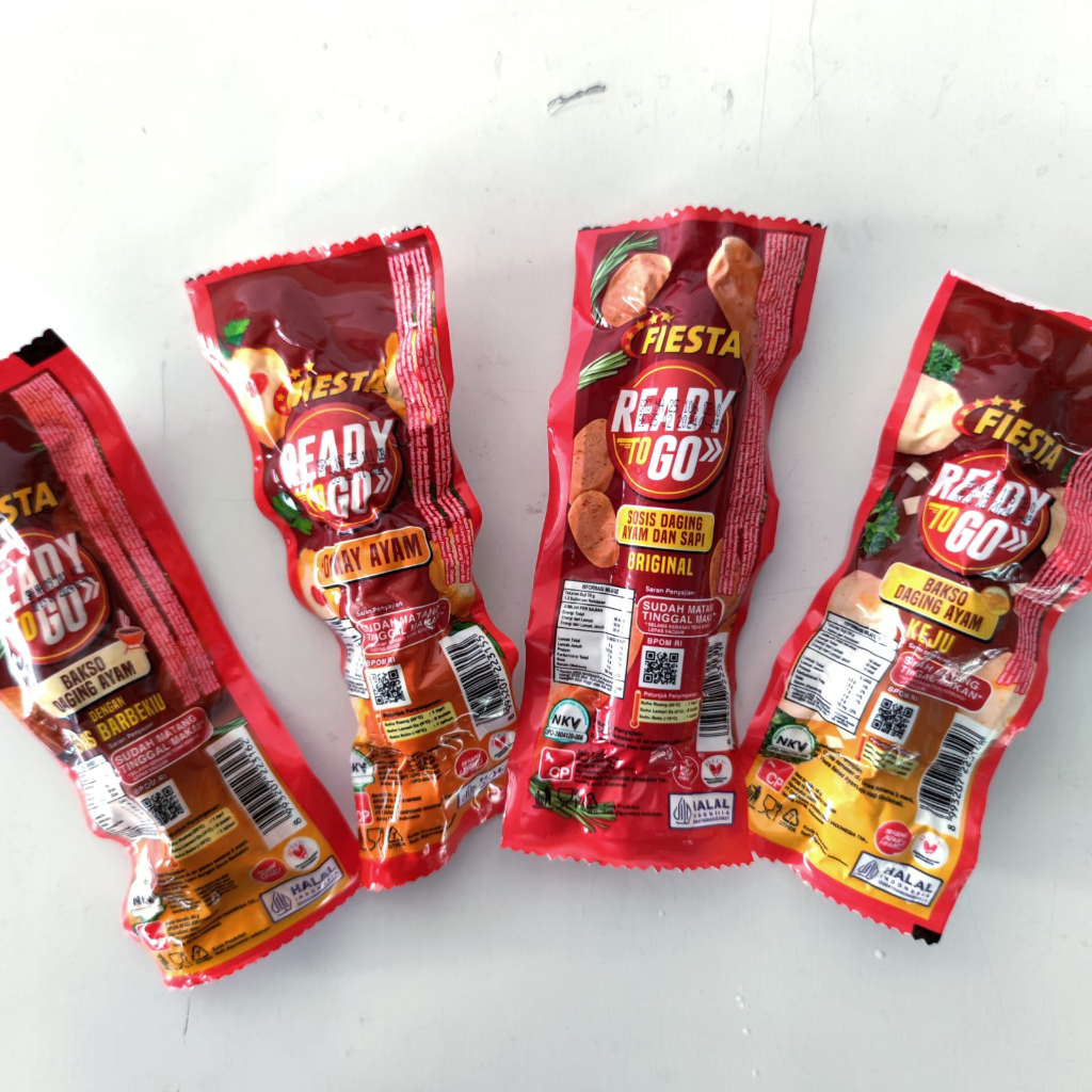 

FIESTA sosis ready to go sosis , bakso ,siomay 65gr