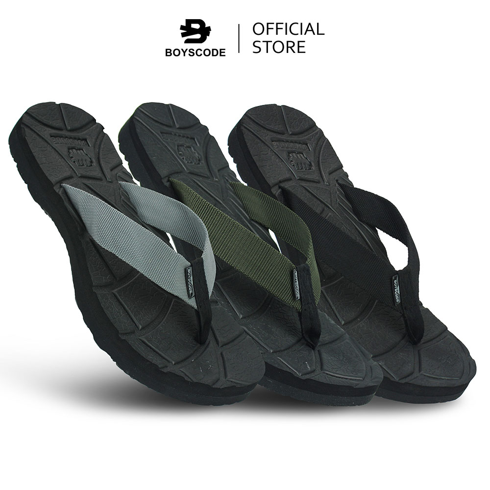 BOYSCODE Sendal Jepit Gunung Distro Pria Wanita BOYSCODE Authentic High Up / Flip Flop / Sendal Pria