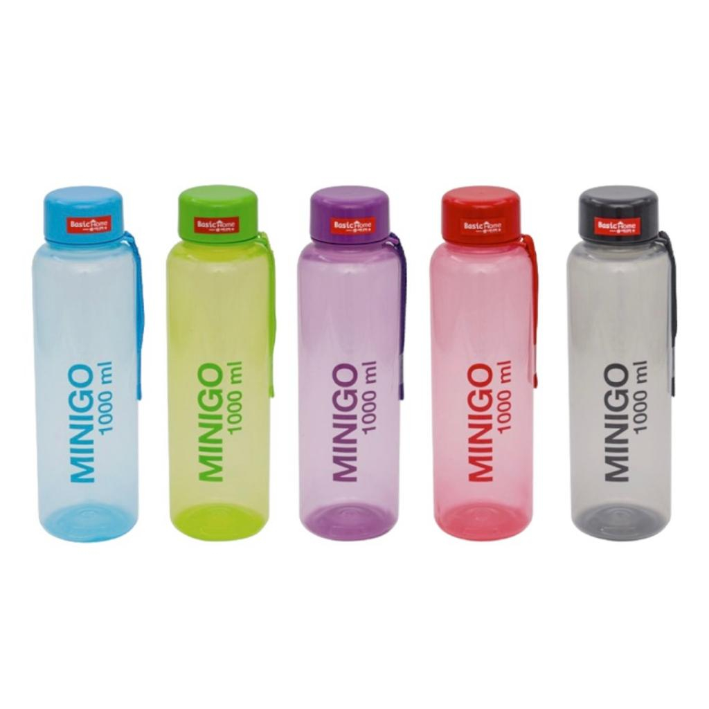 BasicHome By LionStar Minigo 1000 ml Botol Air Minum Bottle Tumbler Plastik Bekal Anak