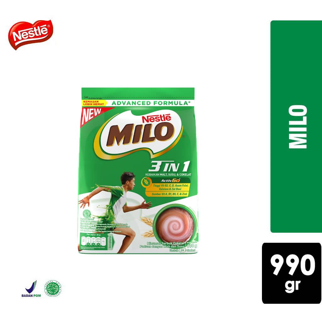 

Susu Milo 3in1 Active Go [990 gr]