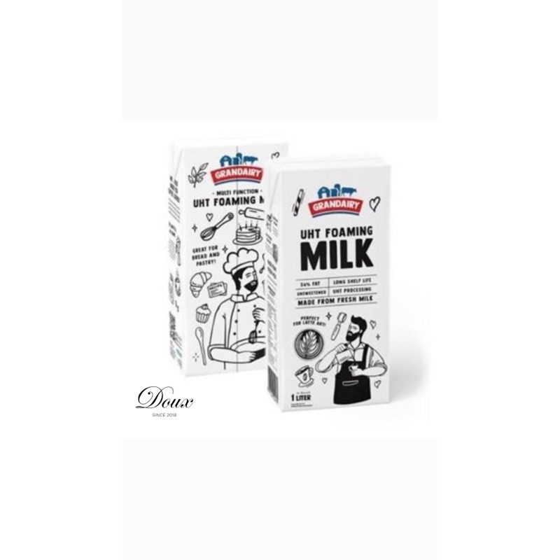 

Grandairy Foaming Milk / Susu UHT/ Fresh Milk 1000 ml