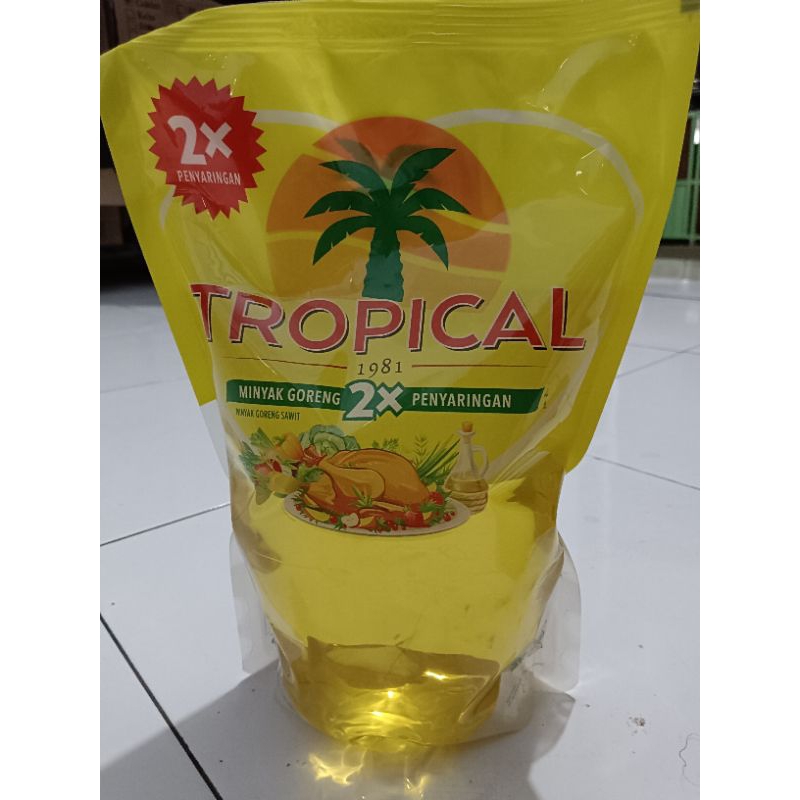 

Minyak goreng Tropical - 2 liter