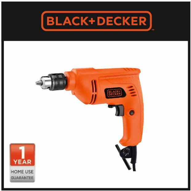 mesin bor 10mm rotary drill black+decker