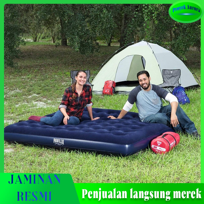【Flash Sale】Kasur tiup tenda berkemah di luar ruangan bantalan tahan lembab bantalan tiup rumah tang