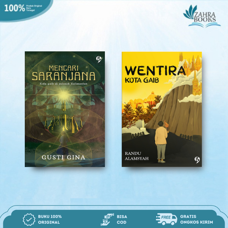 Buku Wentira Kota Gaib & Mencari Saranjana - Gagasmedia