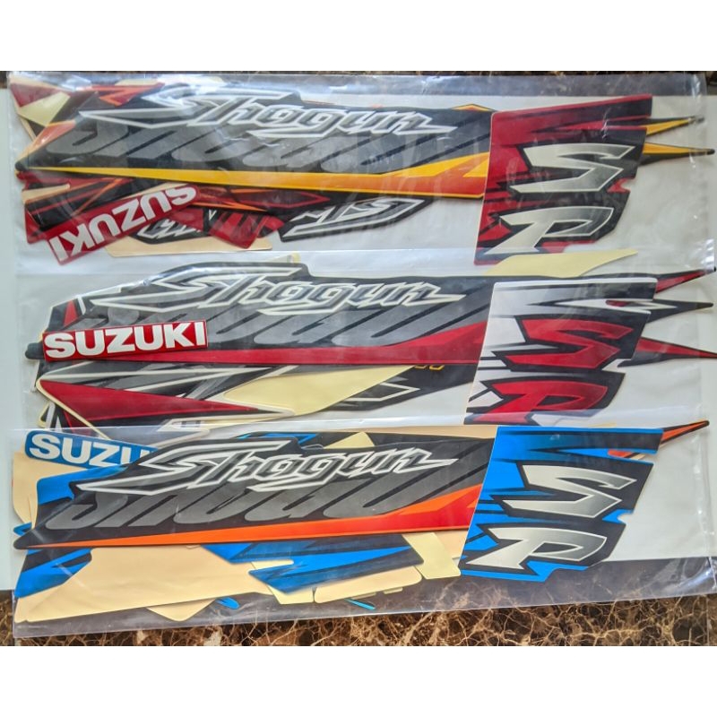 sticker suzuki shogun sp 2006