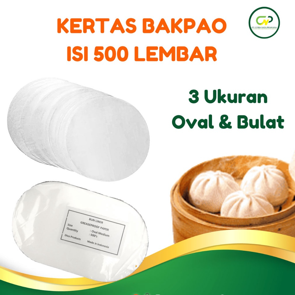

Kertas Alas Bakpao Bulat 6cm /Tatakan Alas Bapao Pao Bakpau Oval Kertas Bakpao 9,5cm/Kertas Minyak/Bun Liner/Greaseproof Paper