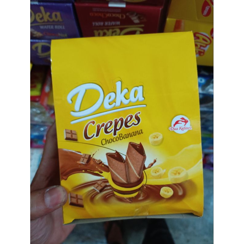 

deka crepes wafer cokelat