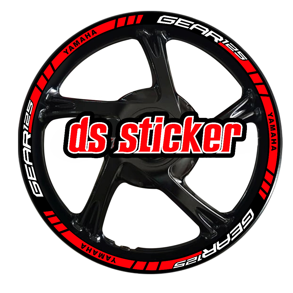 stiker velg YAMAHA GEAR sticker velk MIO GEAR 125
