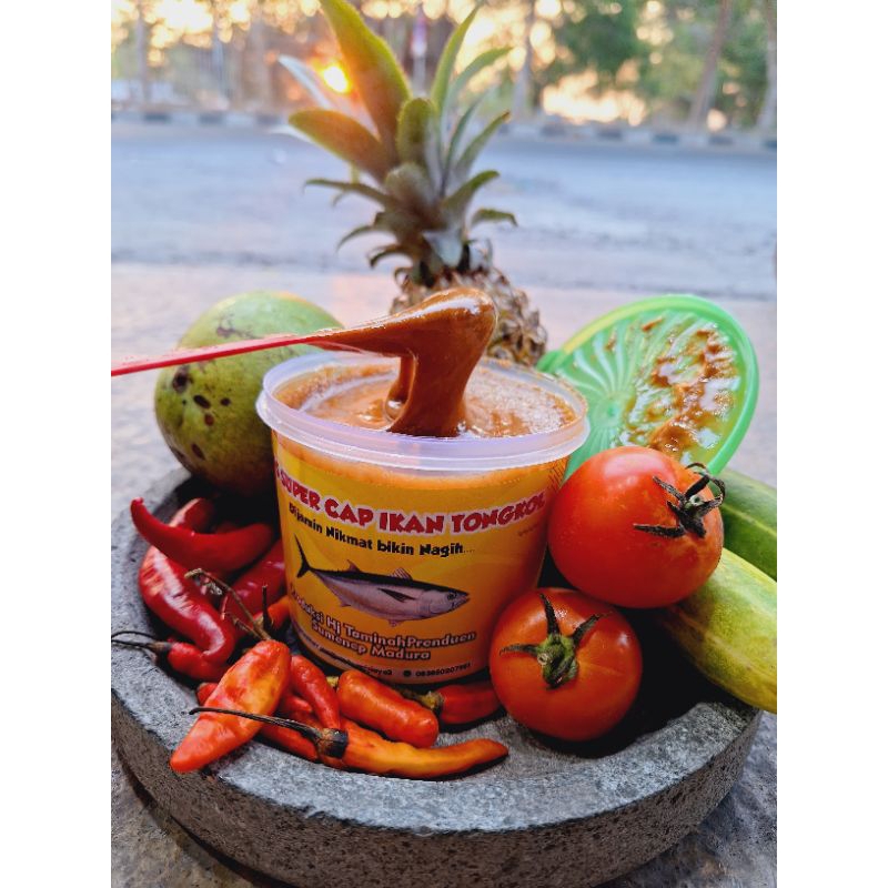 

PETIS SUPER CAP IKAN TONGKOL 600gram ASLI MADURA PRENDUEN SUMENEP, NIKMAT HALAL BIKIN NAGIH