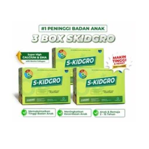 

SKIDGRO PENINGGI BADAN - 3 BOX