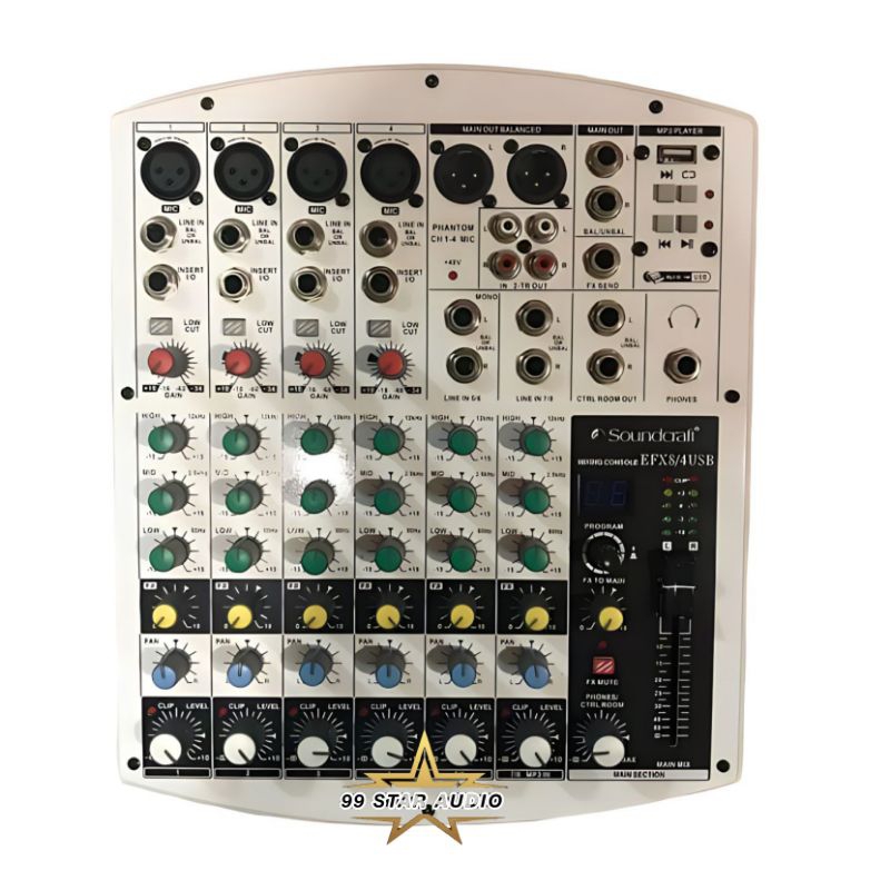 MIXER AUDIO SOUNDCRAFT EFX8/4USB EFX 8 4 USB