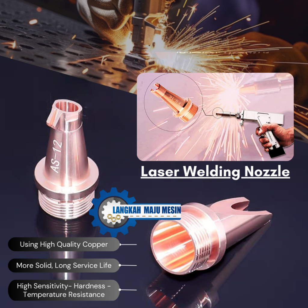 Nozzle Fiber Laser Welding / Laser Nozzle Handheld Laser / Handheld Fiber Laser Welding Machine