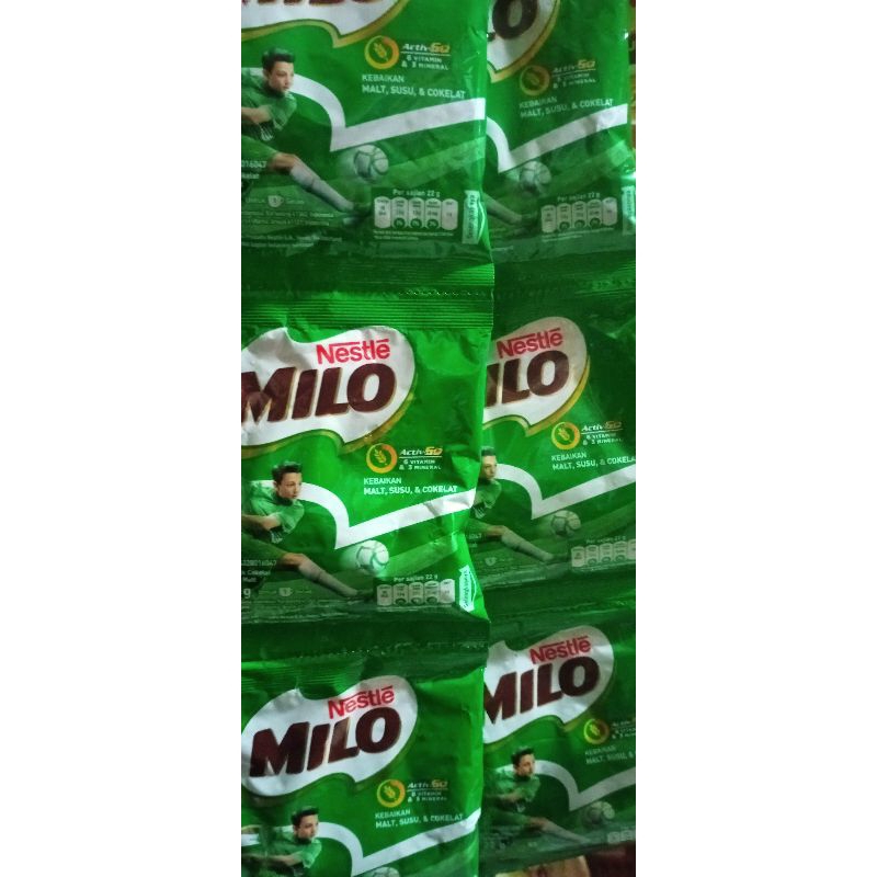 

Susu Milo Sachet rasa coklat isi 12pcs