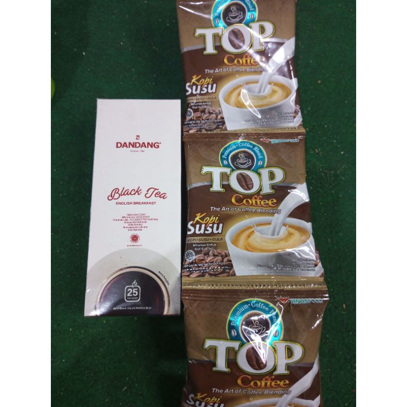 

Top Kopi susu 1renceng + Teh Dandang 1pack