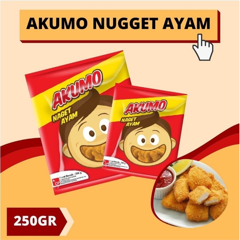 

Akumo Chicken Nugget 250gr