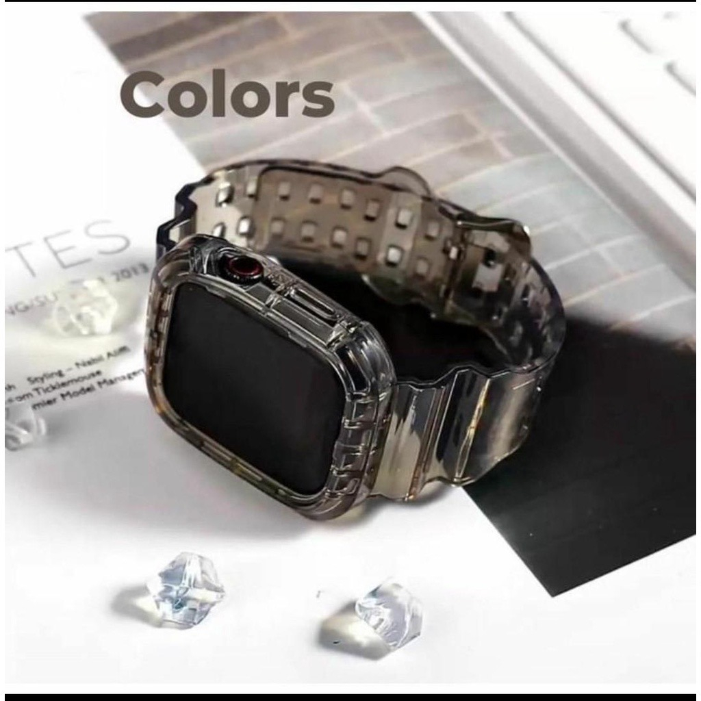 Tali Jam Tangan Smartwatch Tali Transparant