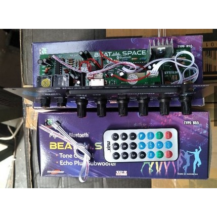 kit tone control stereo karaoke mic echo subwoofer mp3 bluetooth ( 855 )