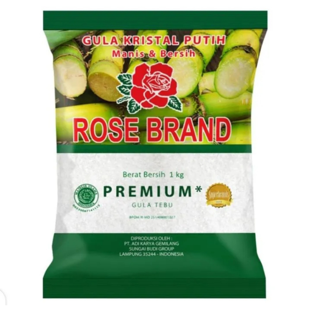 

Gula Rose Brand Premium Hijau 1kg