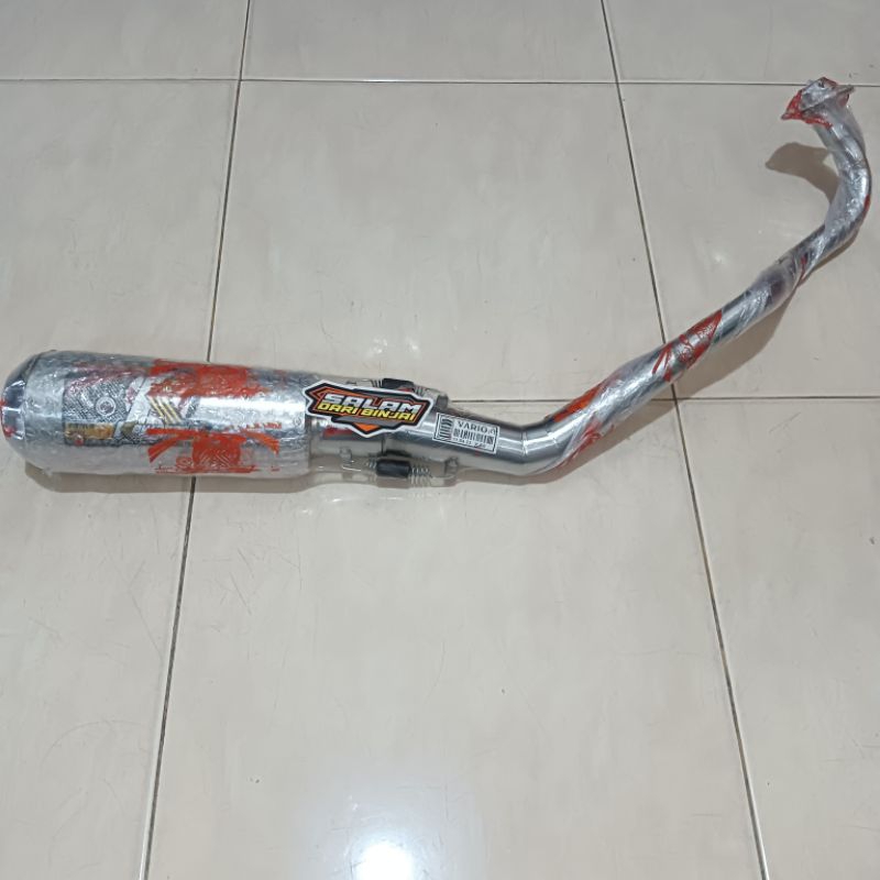 KNALPOT MOTOR RACING VARIO 125 KRUM BULAT