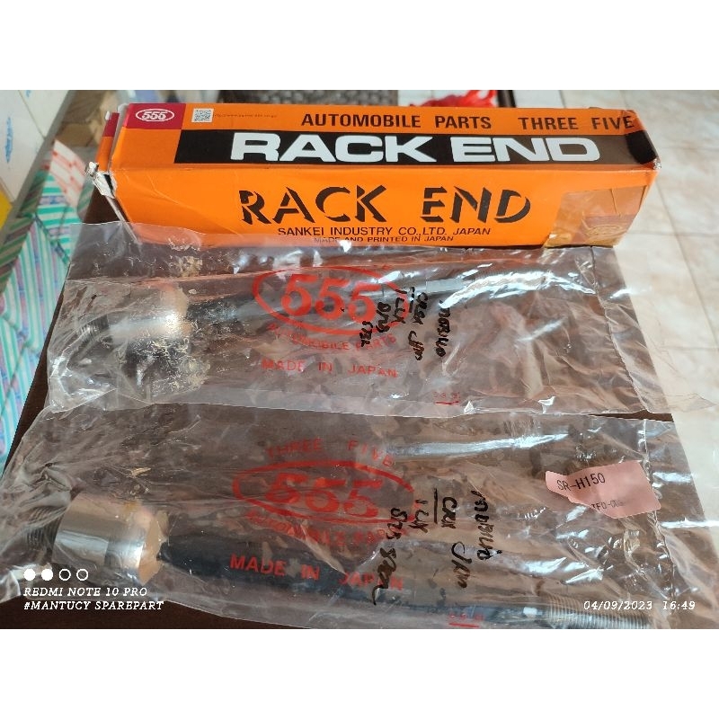 Long Tie Rod Rack And Tie Rod Honda Jazz RS Freed City Mobilio 555 Japan 🇯🇵