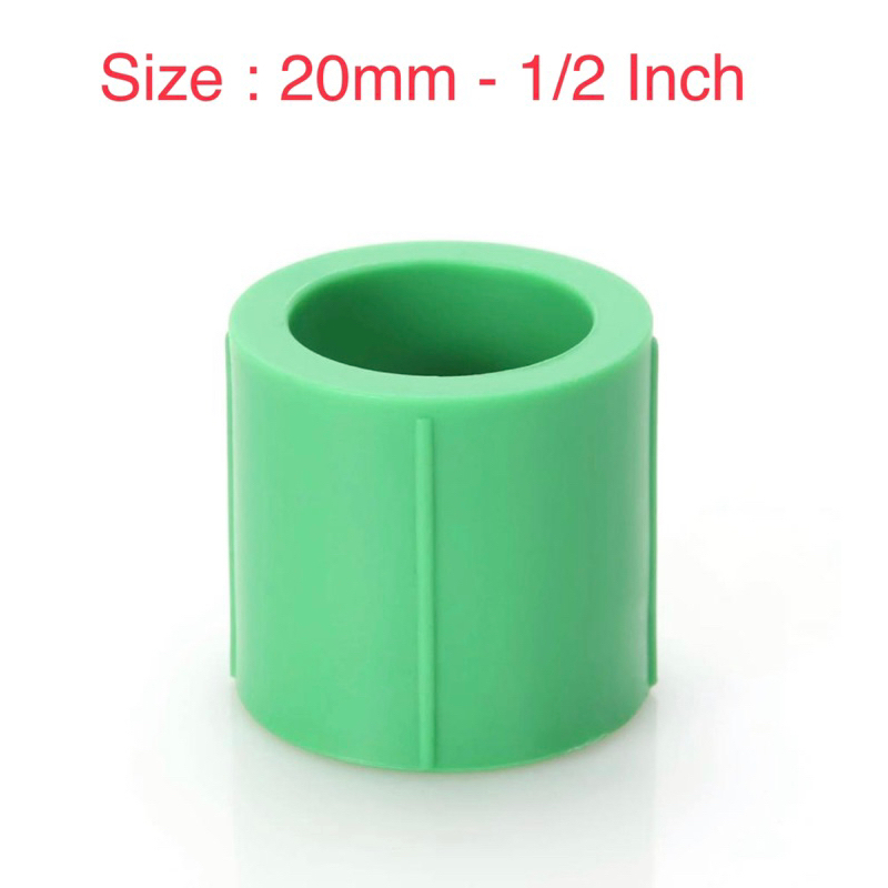 Coupling 20mm / Coupling 1/2 Inch - Sok 20mm / Sok 1/2 Inch PPR