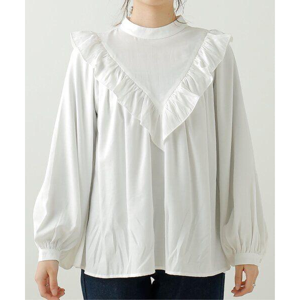 baju atasan blouse wanita lengan panjang hitam putih korean style