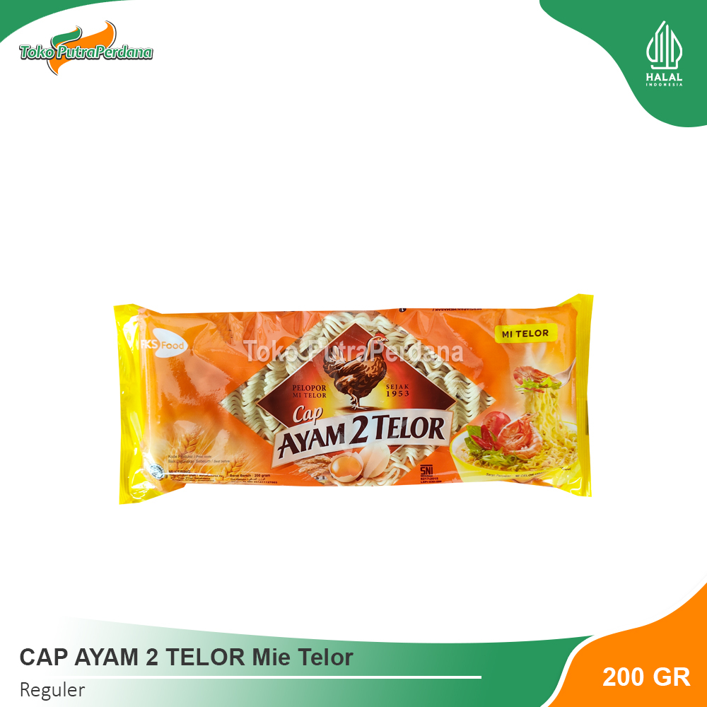 

AYAM 2 TELOR Mie Telor Kuning 200gr
