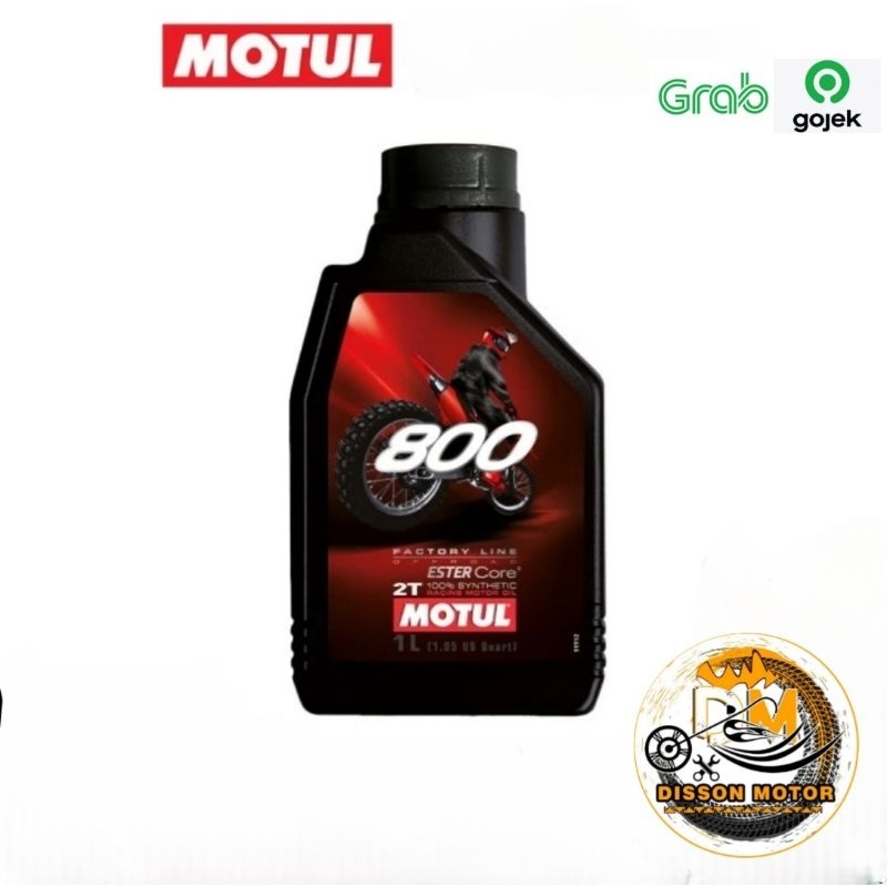 Motul 2T 800 FL Off Road Racing Oli Samping Motul 800