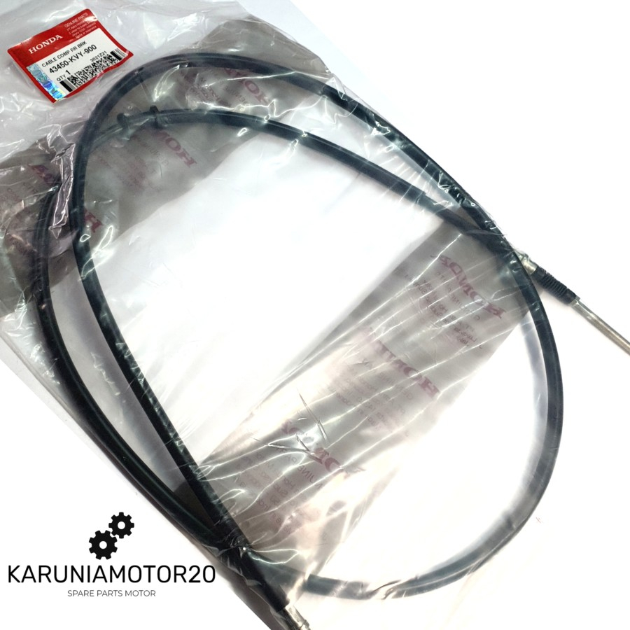 Kabel Rem Beat Karbu/Vario 110 Karbu Original AHM 43450-KVY-900