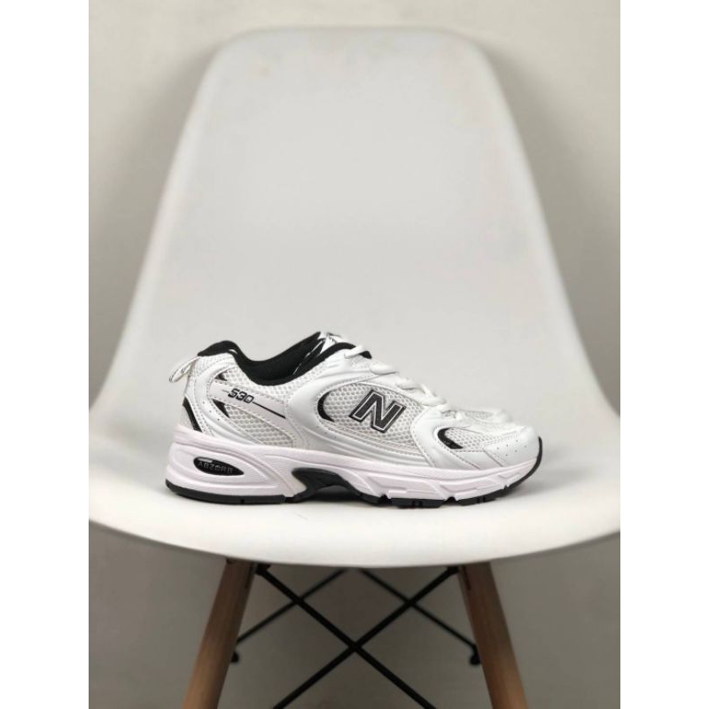 new balance 530 white black