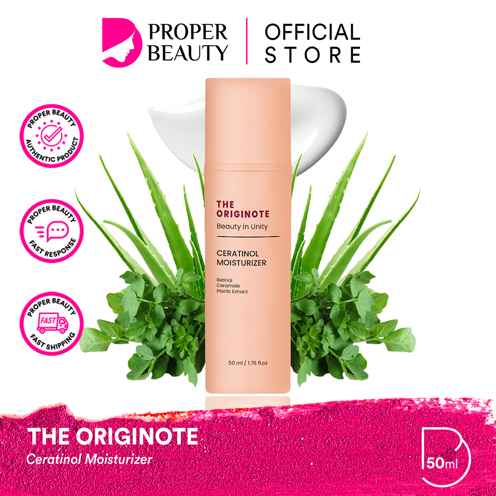 THE ORIGINOTE Ceratinol Moisturizer Indonesia / Pelembab Wajah 50ml / Retinol Ceramide Plants Extrac