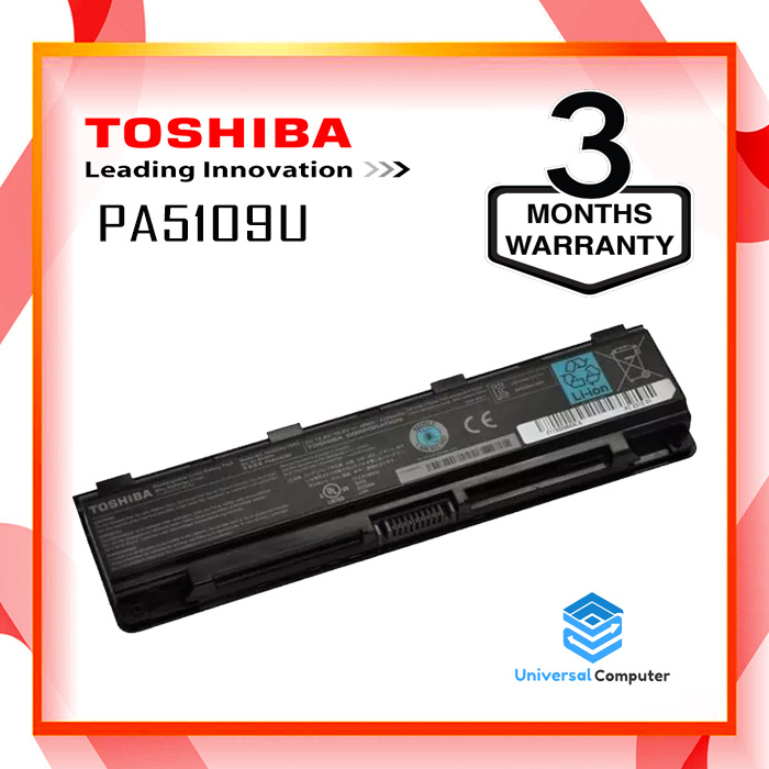 Baterai Toshiba Satellite C40 C40-A C40D C40D-A C40t PA5109U Original