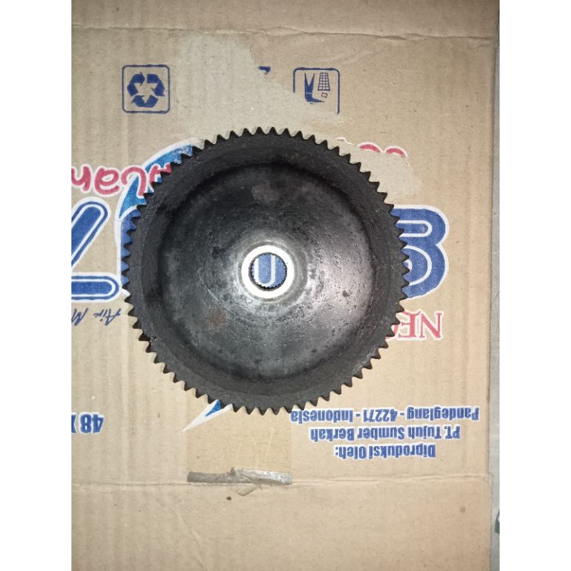 GIGI stater gigi besar beat fi beat karbu Scopy stater kasar(ORIGINAL)