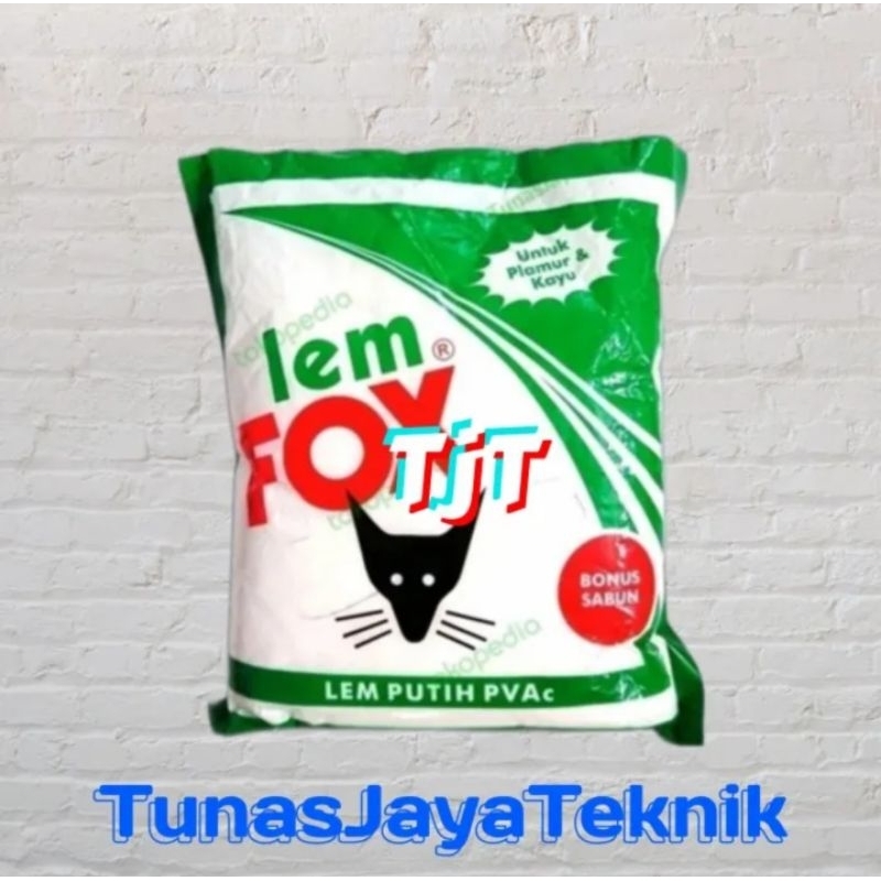 

Lem Fox putih 800gr bungkus hijau