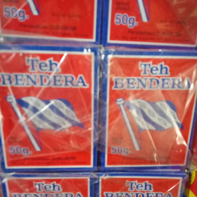 

TEH BUBUK BENDERA ISI 10 X 50G