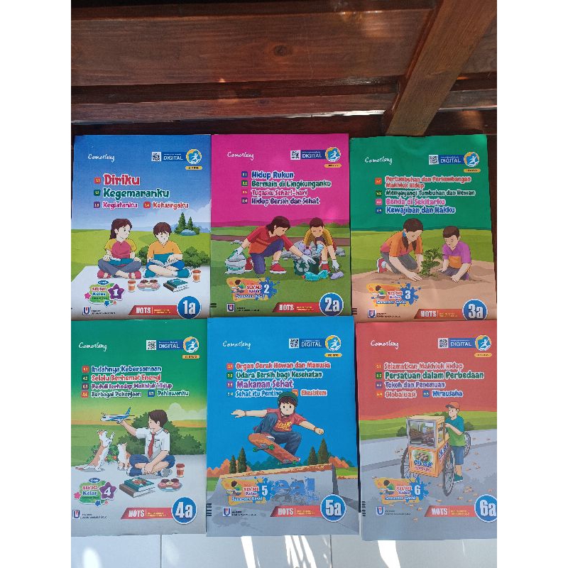 Buku LKS Tematik Cemerlang Kurikulum 2013 Kelas 1,2,3,4,5,6 SD Semester 1