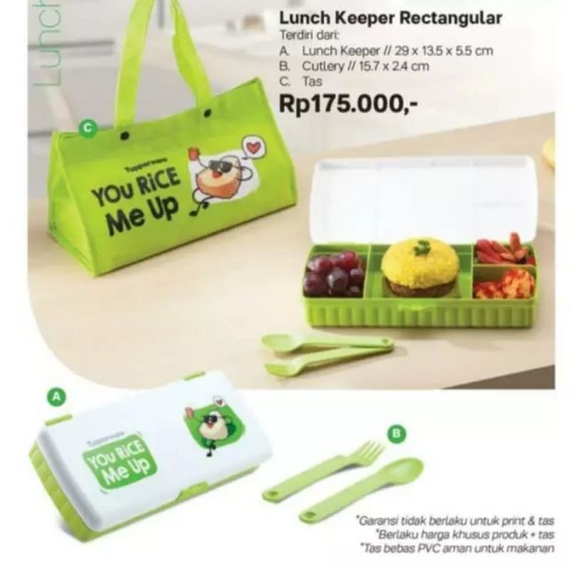 You rice me up tupperware