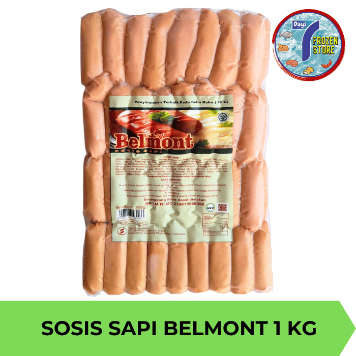 

Sosis Sapi Belmont Breakfast Cocktail kemasan 1 kg