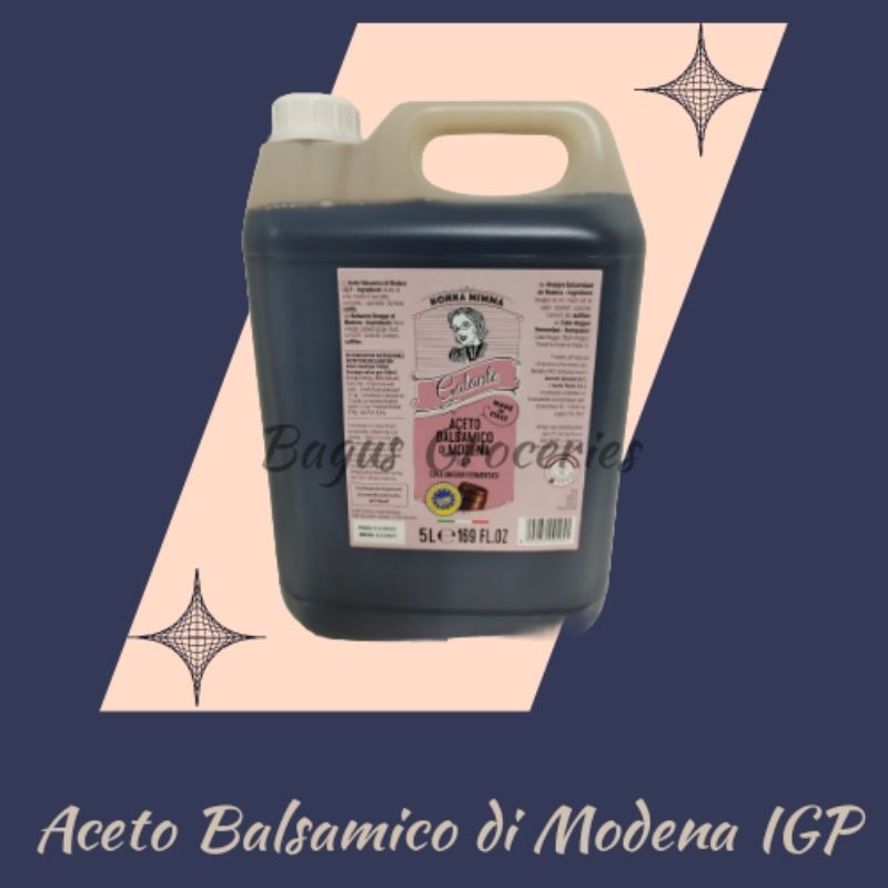 

Nonna Mimma Balsamic Vinegar | Cuka Balsamic | Aceto Balsamico di Modena 5 L