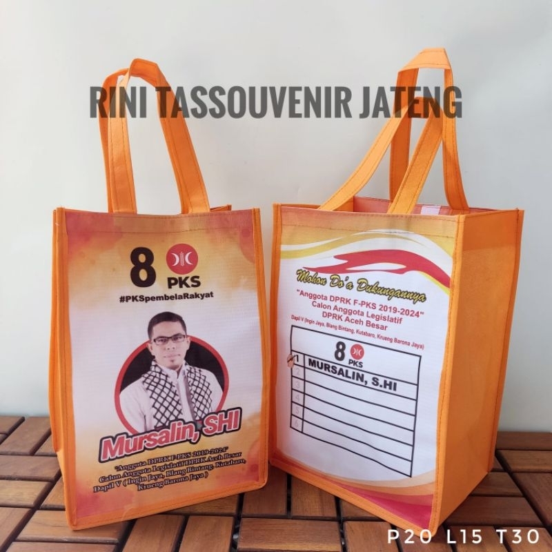 

Tas Partai Goodie Bag partai/caleg Tas caleg Tas Promosi murah