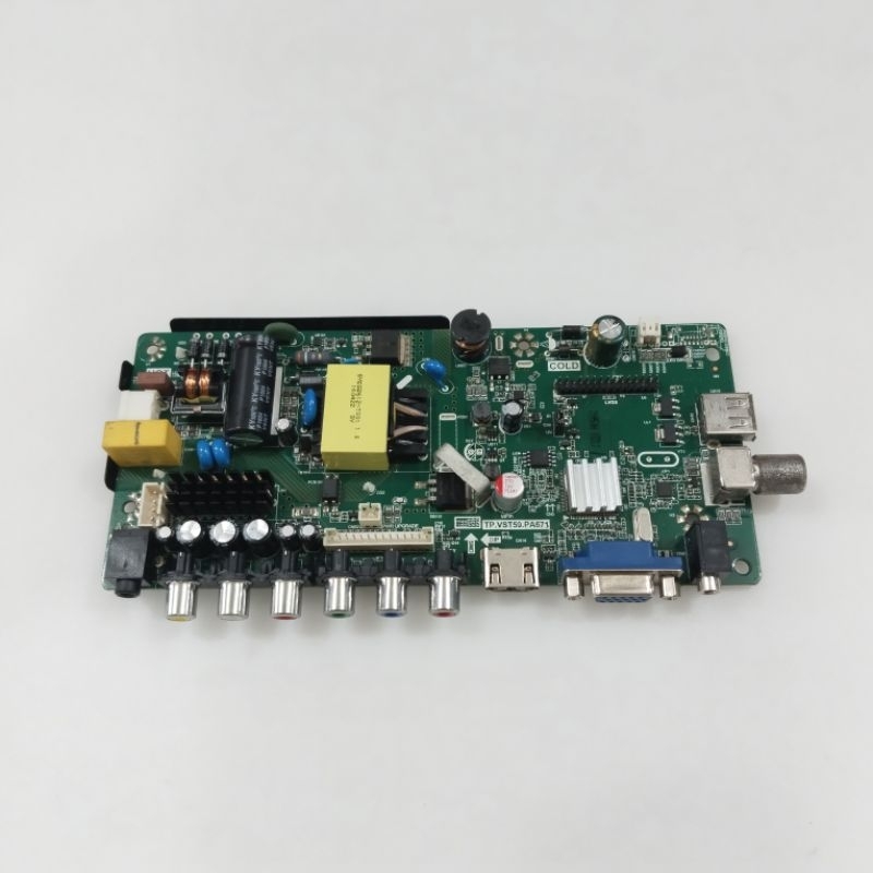 mainboard tv AKARI LE 24P57 mb mesin tv led AKARI LE-24P57